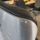 Black leather executive chair - silver interstuhl