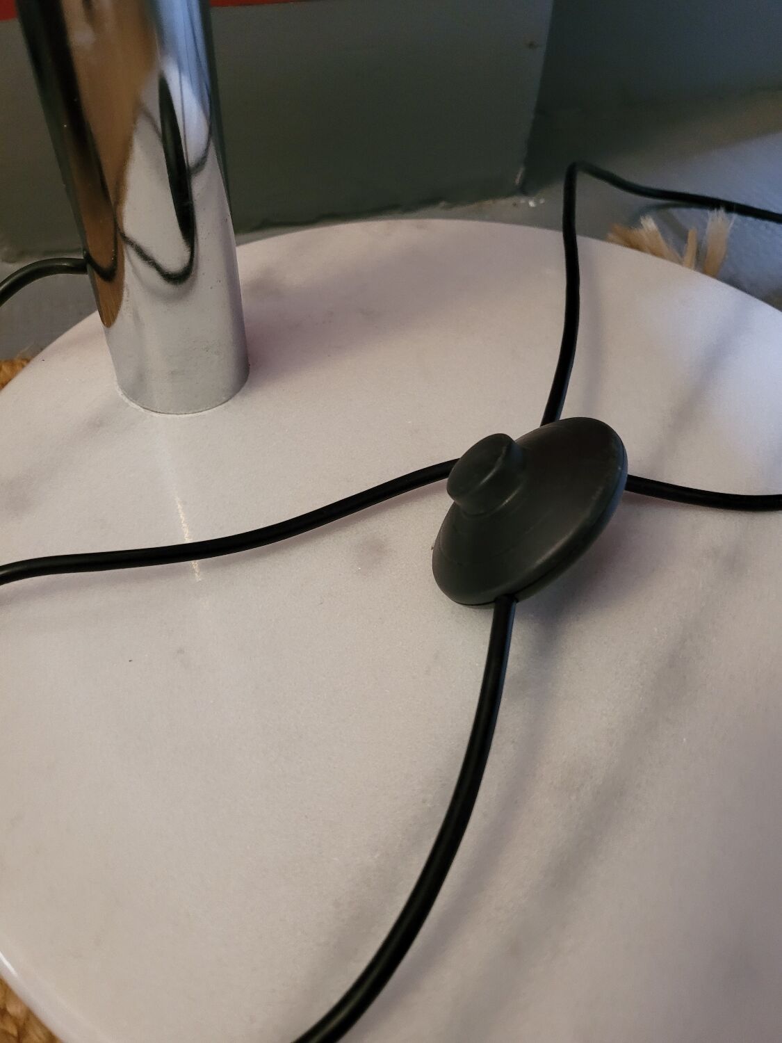 Lily of the valley floor lamp 5 opaline globes