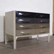 Raymond Loewy DF 2000 Chest Of Drawers Credenza For Doubinsky Frères, 1968