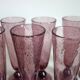 11 bubble-blown glasses Verrerie du Marais Riom