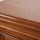 Large antique English shop counter / fabric counter from the 19th century