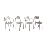 4 chairs and armchairs by Tolix