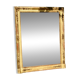 Grand miroir ancien doré à la feuille
