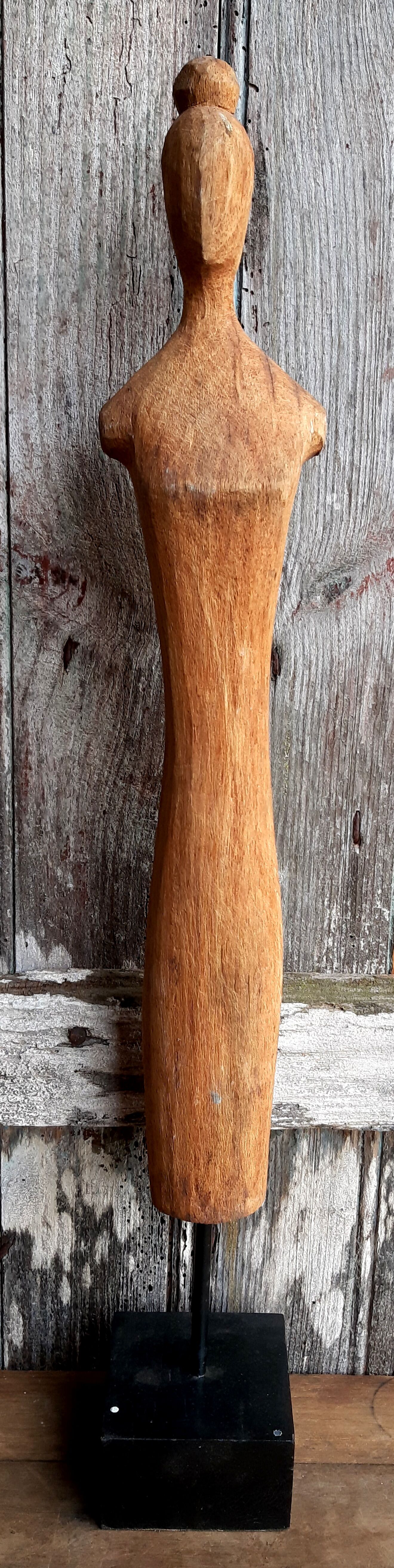 Wooden statuette