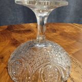 Glass footed cup