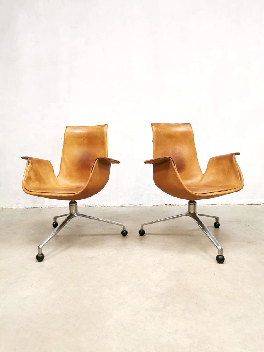 Chaise de bureau tulipe vintage pour Kill international
