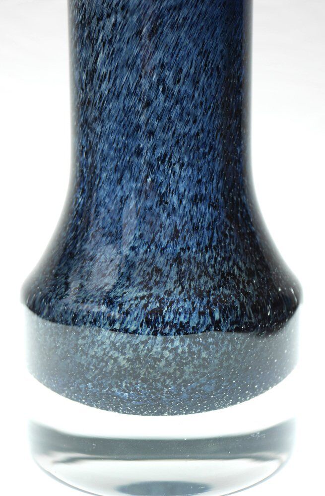 Modern Scandinavian art glass vase from Borgström Åseda