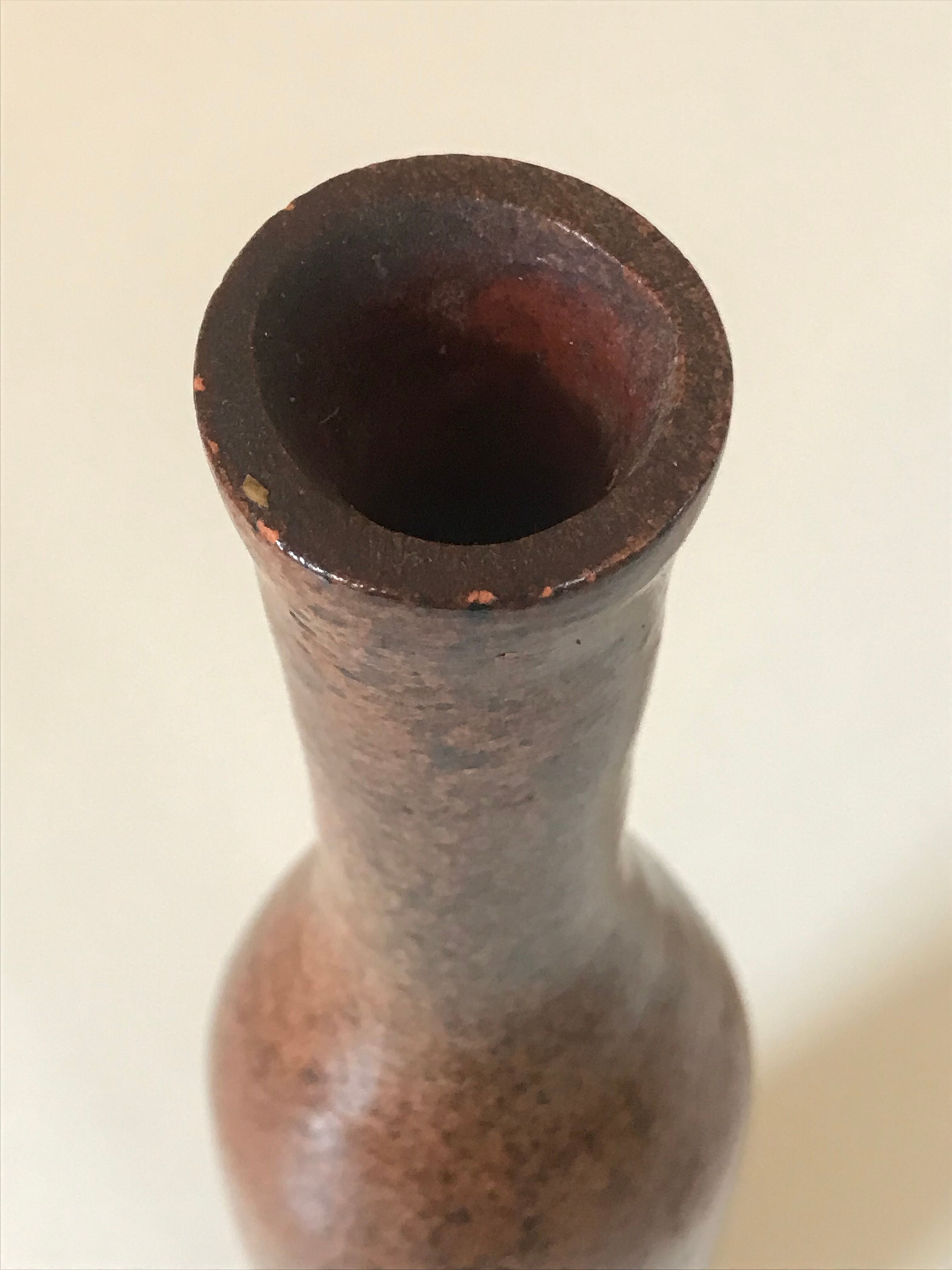 Vase soliflore neck fine vintage design years 70