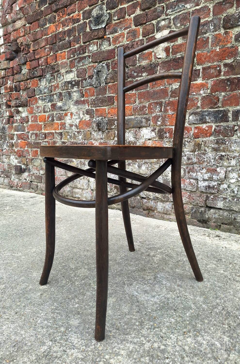 Vintage Bistro Chair, Art Deco Seating Furniture