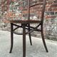 Vintage Bistro Chair, Art Deco Seating Furniture