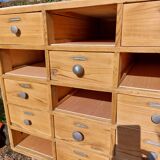 wooden workshop furniture, drawer unit
