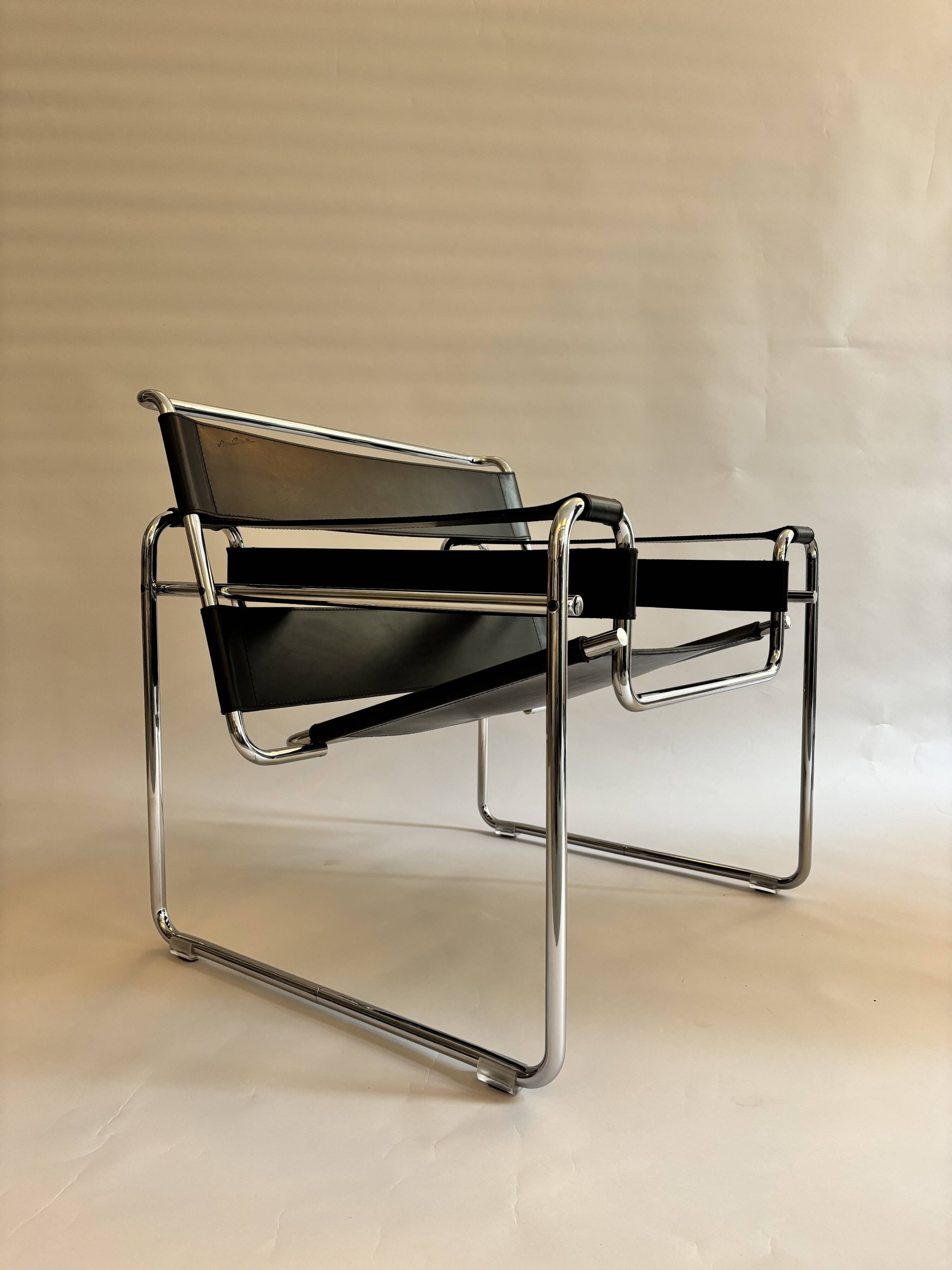 Wassily chair by Marcel Breuer for Gavina
