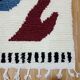 Traditional handmade Beni Ouarine rug 250cmx150cm