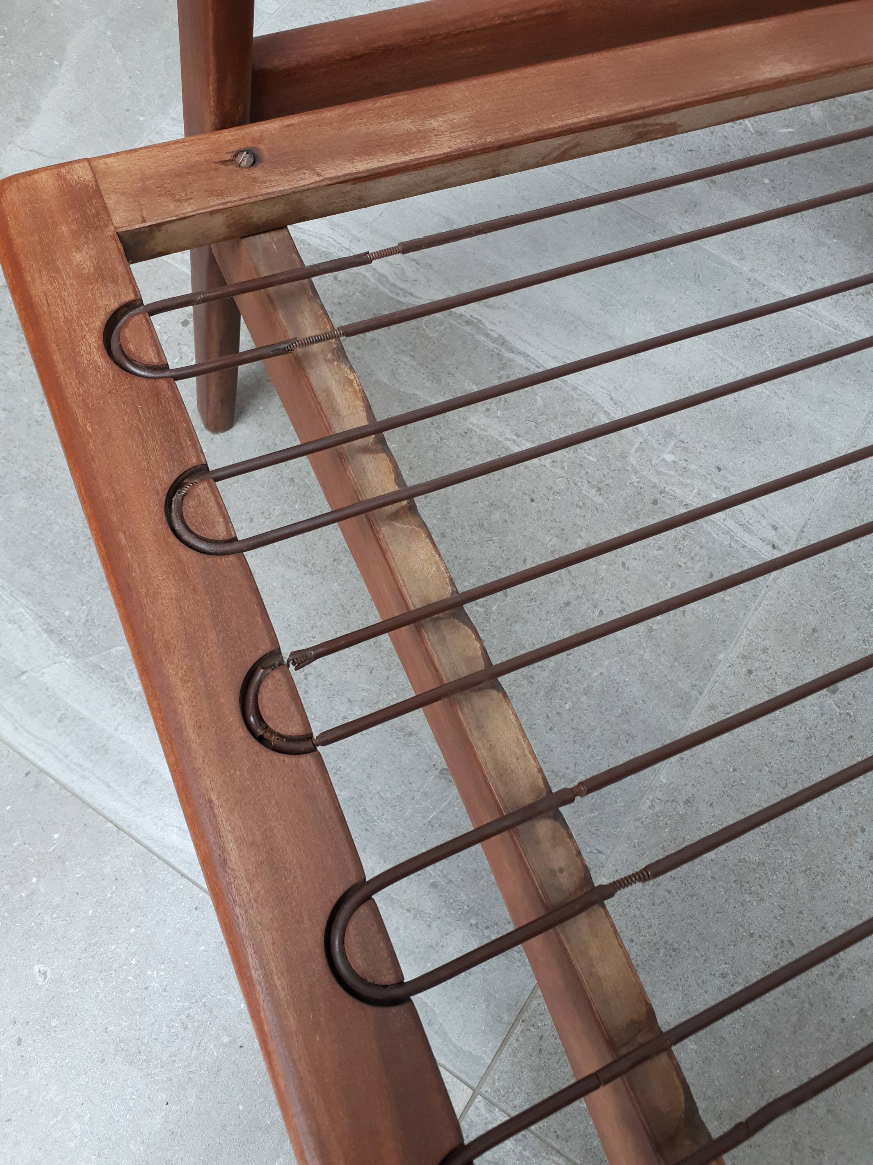 2-seater bench by Arne Walh Iversen 60s