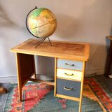 Globe, vintage world map