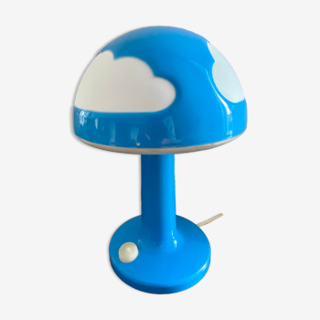 Mushroom lamp clouds Skojig Ikea blue design Henrik Preutz