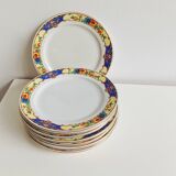 Old plates from Sarreguemines and Digoin