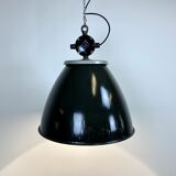 Vintage industrial factory lamp, 1960s