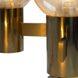 Applique murale et plafonnier en laiton Hans Agne Jakobsson pour Teka