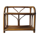 Rattan shelf