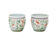 Pair of Canton porcelain planters, circa 1950
