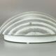 Plafoniere ceiling lamp glass space design lamp 70s