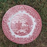 10 English porcelain dessert plates