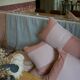 Coussin rose diane - ami h'yut 40x50