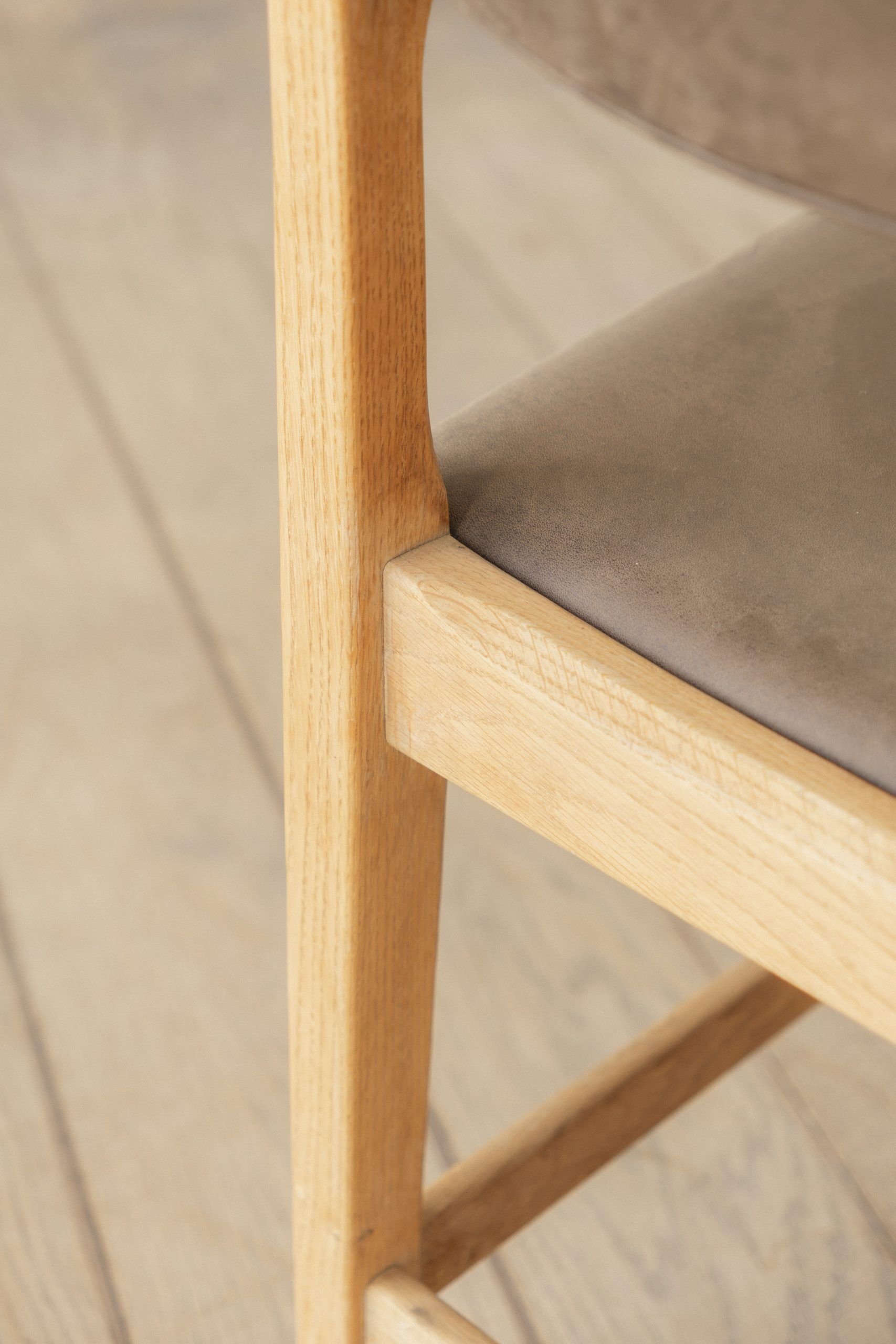 Henning Kjærnulf Razor Blade, dining chair (set of four)