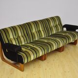 Vintage striped modular sofa, 1970s