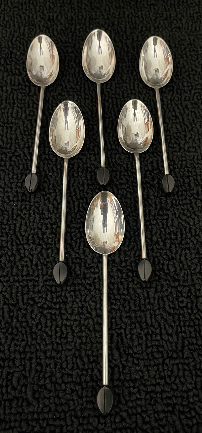 12 cuillères café moka Christofle