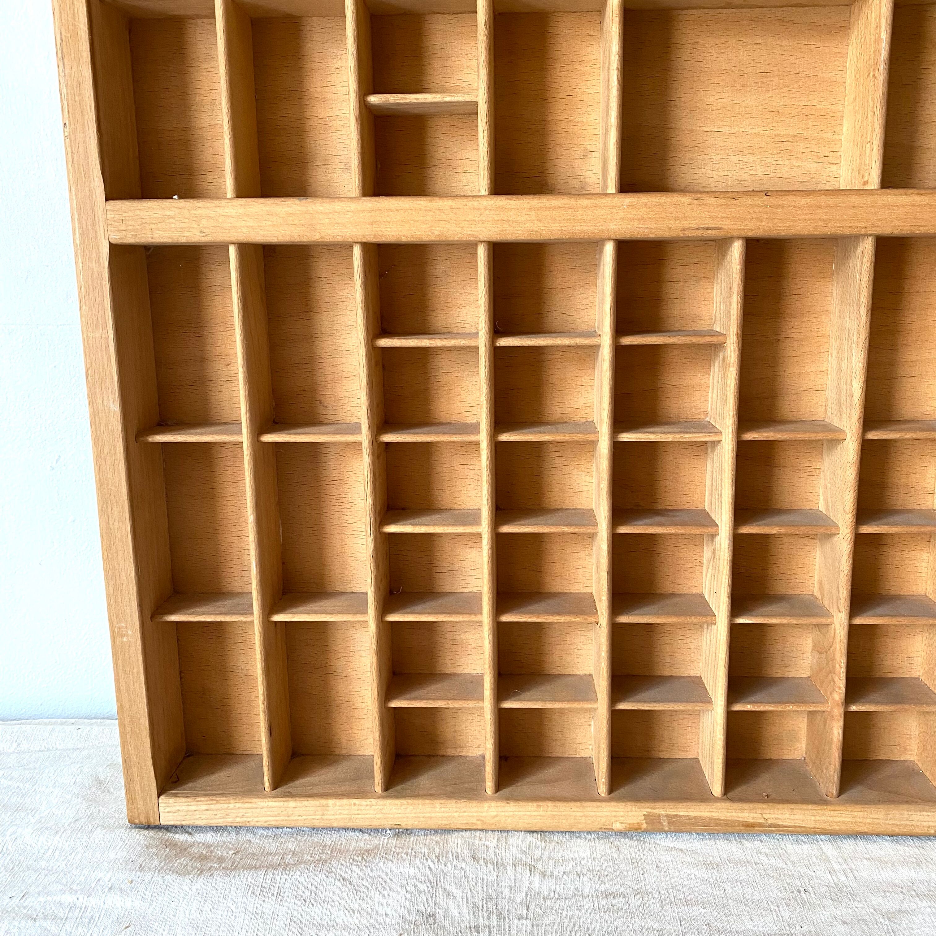 Miniature shelves, printer locker