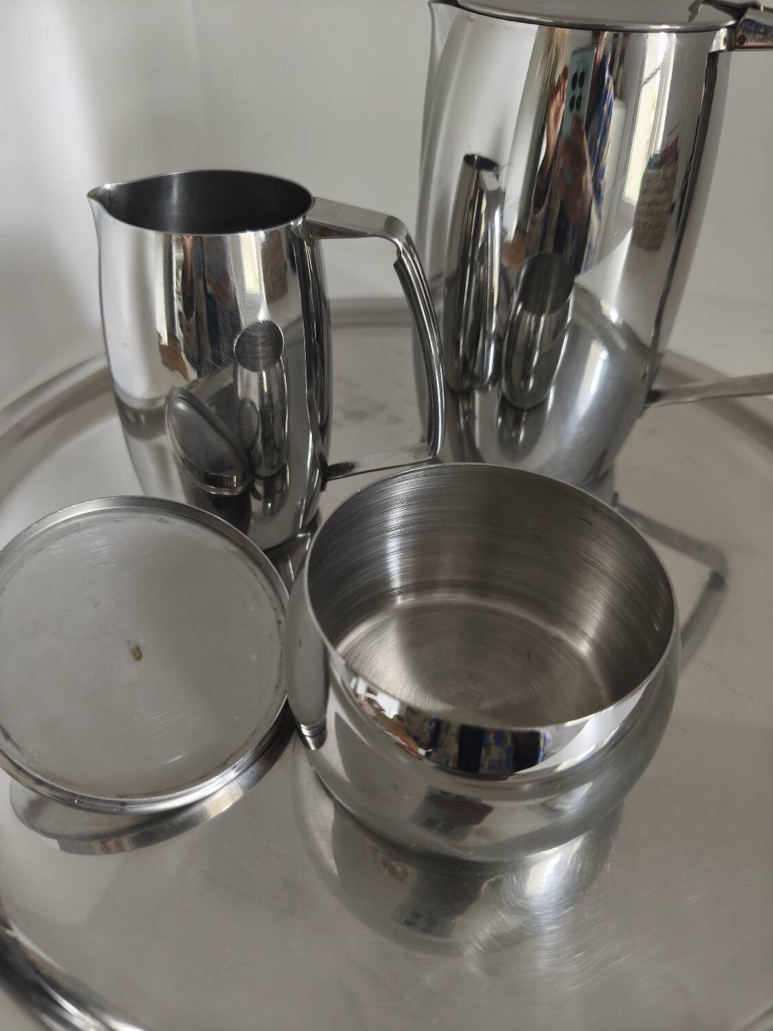 Breakfast service stainless steel Guy Degrenne