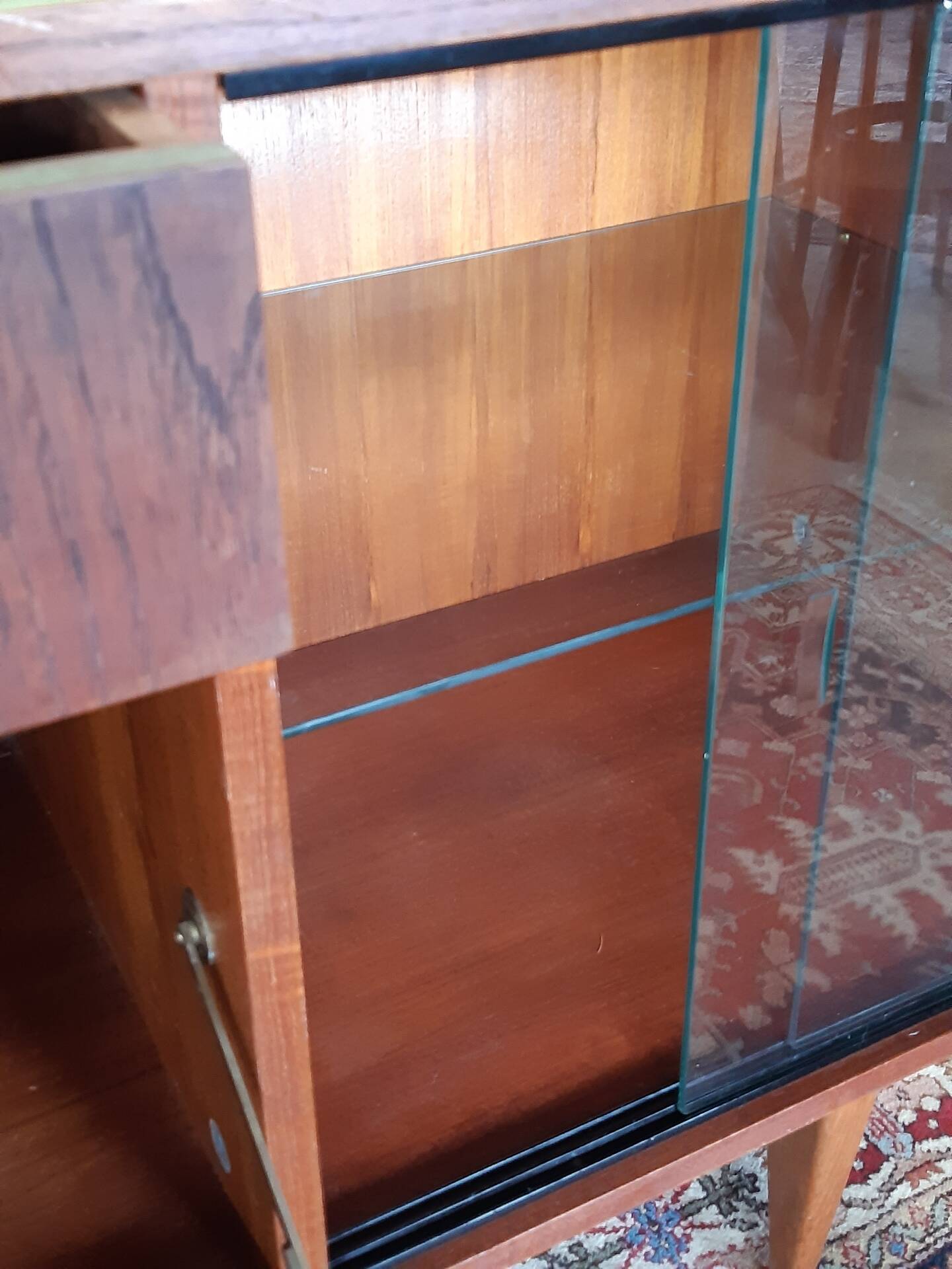 Small Scandinavian sideboard.