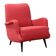 Vintage armchair in fabric and wood, Italy, 1950s
