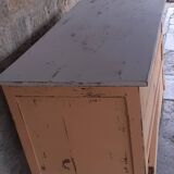 Patinated Directoire chest of drawers