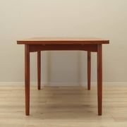 Teak table, Danish design, 1970s, manufactured in Denmark
