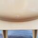 Chaise design vintage en plastique moulé