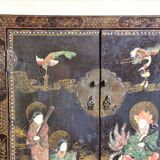Chinese wardrobe, with mother-of-pearl inlays