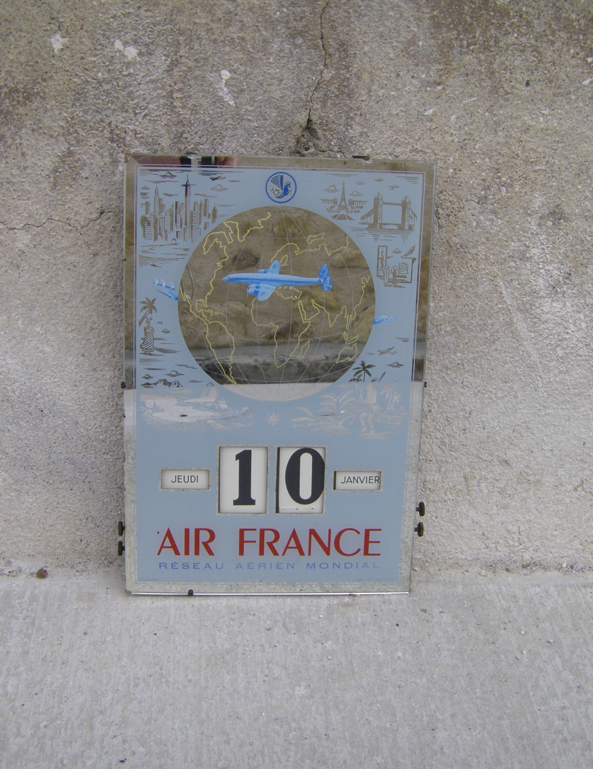 Air france, calendrier perpétuel