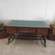 Double-sided mahogany empire desk