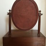 Old mahogany table vanity