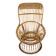 Rattan lounge chair attributed to Franco Albini, Italy 1950s.