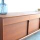 Vintage Scandinavian teak sideboard by Younger * 213 cm *