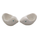 Pair of bird egg cups