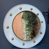 Illuminated mirror with reflection 1960