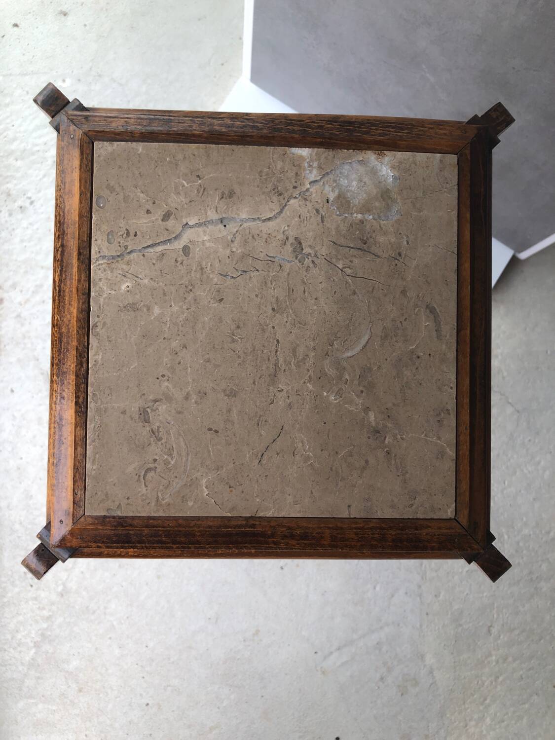 Vintage wooden stand / plant holder