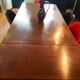 Scandinavian dining table with extensions