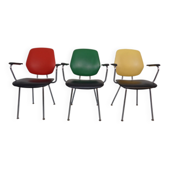 Mid-Century Armchairs from Drabert, 1960s, Set of 3