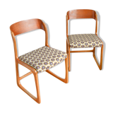 Set of 2 Baumann sleb chairs